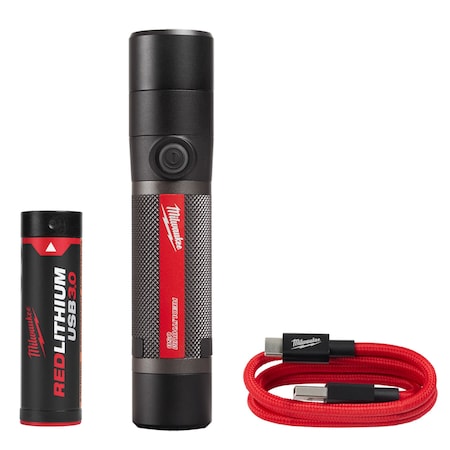 Milwaukee Tool REDLITHIUM USB Compact Flashlight (800 Lumens) 2160-21