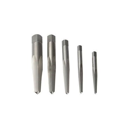 Irwin 5 Pc. Set Straight Flute Screw Extractor 53635