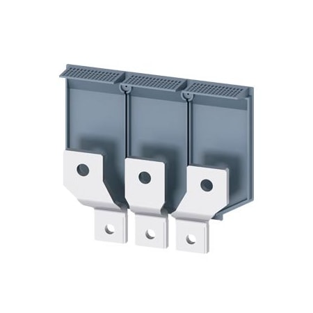 Siemens bus connectors broadened front mounted 3 units accessory for: 3VA53/54 3VA9473-0QC00