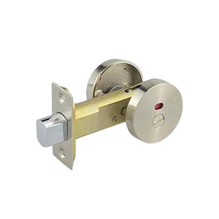 Ecs Hardware Commercial Privacy Indicator Deadbolt, 26D, Satin Nickel, Grade 2 ECSH-CDBI201-SC