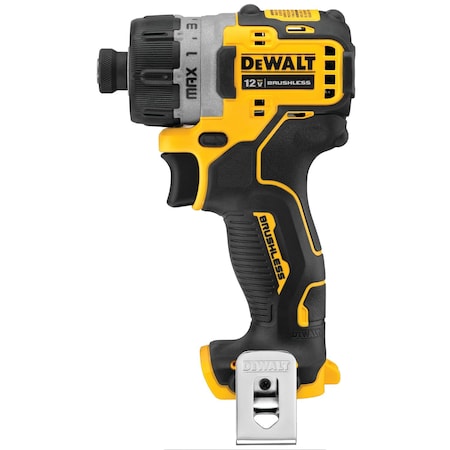 Dewalt Screwdriver, Cordless, 12V DC, 1100 RPM DCF601B
