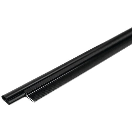 M-D Building Products 43305 Weatherstrip, 1 in W, 1 in Thick, 84 in L, Aluminum, Brown 43342