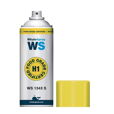 Whale Spray Lubricant, Food Gd 1343 H1, Mold Release, Aerosol, 500ml 1343S0020