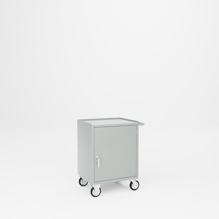 Pucel Portable Door Cabinet, 24 in W x 34 in H x 20 in D, Light Blue PUB-24-D