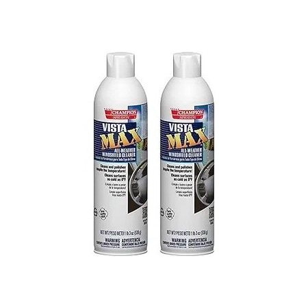 Chase Products Vista Max Windshield Cleaner net 19 oz. Can, 2PK 5124-2