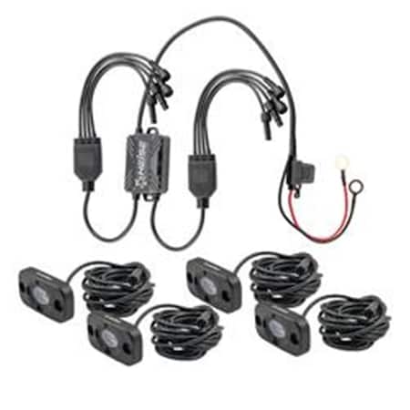 Heise Accent Lighting Kit, Pack of 4, 4PK HE-4TLRGBK