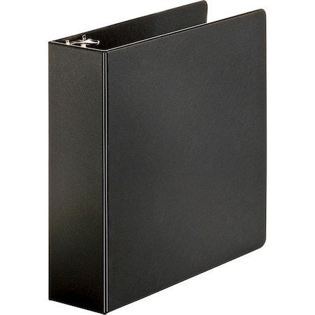Business Source Basic Roundring Binder, Black BSN09978
