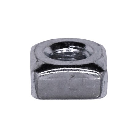 Auveco Square Nut 1/4in-20 Threads Bright Zinc, 100PK 3250