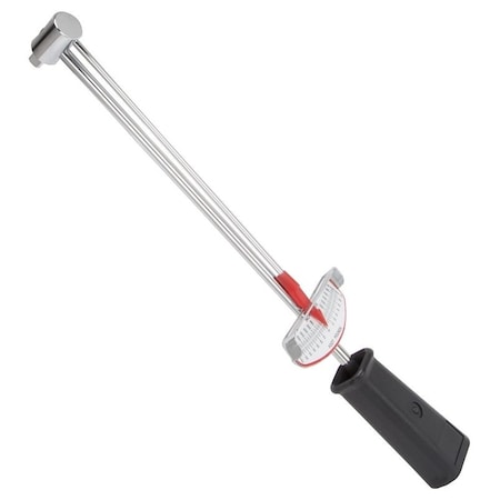 Vulcan Torque Wrench, 3/8 in Drive, 16-1/8 in OAL, 75 ft-lb, Chrome Vanadium Steel, Ergonomic Grip Handle MT6544894