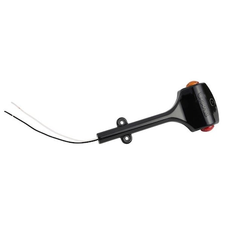 Grote Lighting LED Clearance Lamp - 12V Red/Amber, Surface Mount, IP67, 6.6in x 2.8in x 0.8in 49010