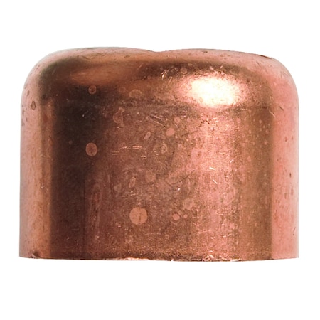 B & K NIBCO 1-1/4 in. Sweat X 1-1/4 in. D Cap Copper Cap 1 pk W01880D