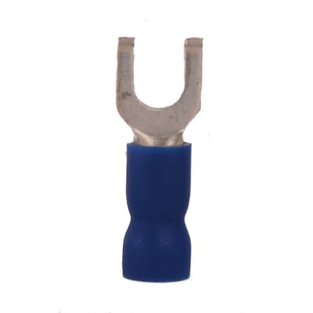 Hillsdale Terminal Fork Terminal, #8 Stud Size, 14 AWG, Vinyl Insulated, 1000 PK 50153