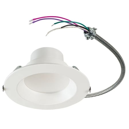 Keystone 10in Circular LED Commercial Downlight feat. Power Select and Color Select | 38/32/28/24/20W | 120-2 KT-RDLED38PS-10A-9CSF-CDIM