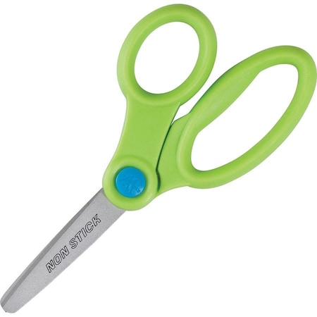 Westcott Scissors, 5" Kids Non-Stick Hard Handle - Blunt Scissor 15984