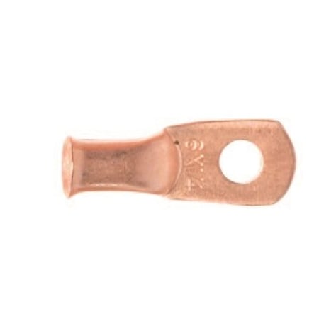 Sigma Electrical Lug, 8 AWG Max, 1/2 in Stud, Standard Barrel, Copper, None, 100 PK 8503-00