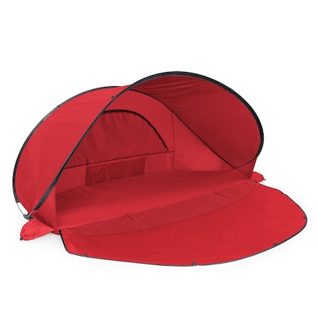 Picnic Time Family Of Brands Manta Portable Beach Tent, Red 113-00-100-000-0