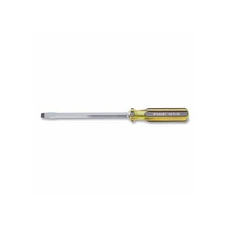 Stanley 100 Plus Square Blade Standard Tip Screwdriver, 3/8 in tip, 13-1/4 in L 680-66-178-A
