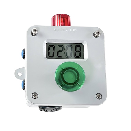Gizmo Engineering Digital Waterproof Process Timer counts up/down, Battery powered, Alarm Sound 103dB - 2 feet T4