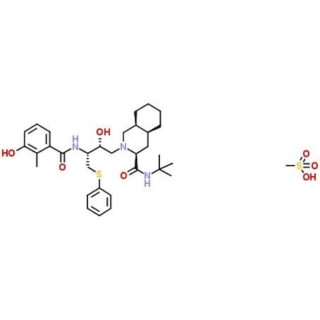 Ak Scientific Nelfinavir mesylate (25mg), CAS 159989-65-8 E179-25mg