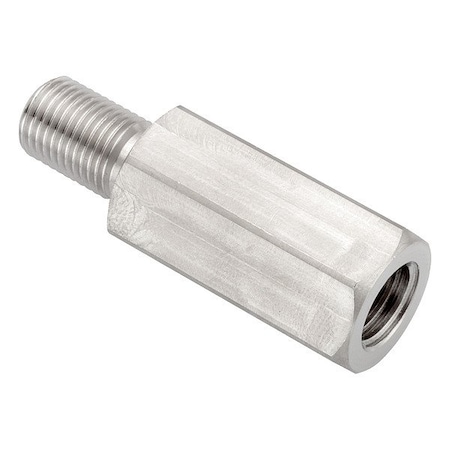 Zoro Select Male-Female Hex Adapter ZTAM12CXM12F-AL