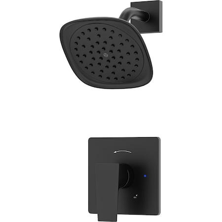 Symmons Verity Single Handle Wall Mounted Shower Trim Kit (Valve Not Included) 2.0 GPM 4991MBTRM