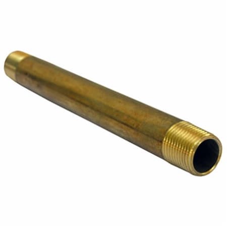 Homestead 0.375 Male Pipe Thread x 6 Long Brass Nipple HO831981