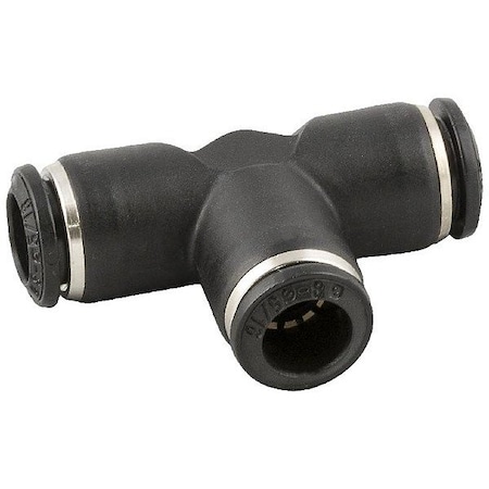 Aignep Union Tee, Push-Fit 6 mm, 4 mm, 6 mm 55230-6-4-6