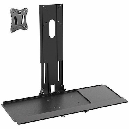 Monoprice Workstream by Workstation Wall Mount for Keyboard and Monitor 34543