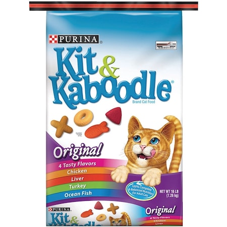 Purina Kit & Kaboodle 13 Lb. Chicken Liver Turkey & Fish Flavor Adult Dry Cat Food 178228