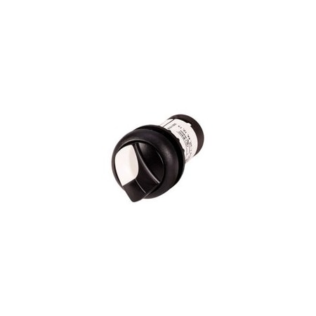 Eaton 22.5 MM, 2NO, NEMA 4X/13, IP65, Black/White Button, Black Bezel, Left-Right 60D,  C22S-WRKV-K20