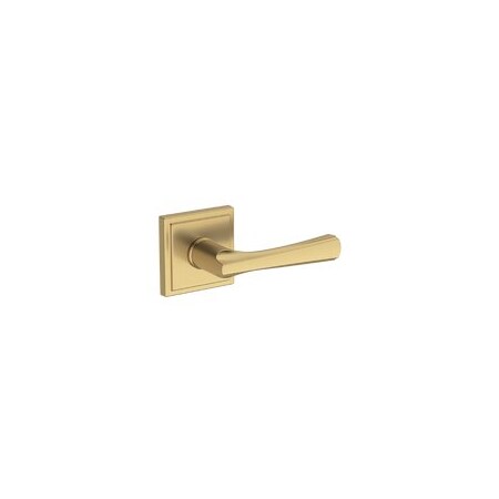 Baldwin Residential Door Levers Passage Right Hand Lifetime Satin Brass PSWYNSSR044