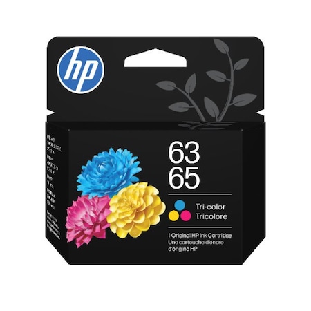 Hp 63/65 (B7RT2AN) Tri-color Original Ink Cartridge (100 Yield) B7RT2AN