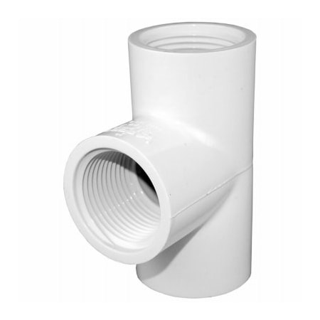 Charlotte Pipe And Foundry 1" Fip Tee PVC 02402  1000HA