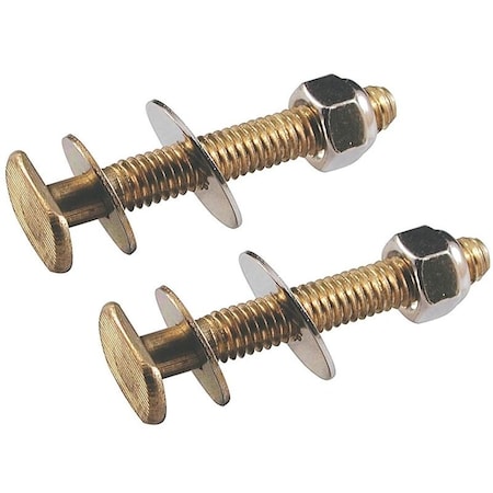 Danco Closet Bolt, Brass 88773A