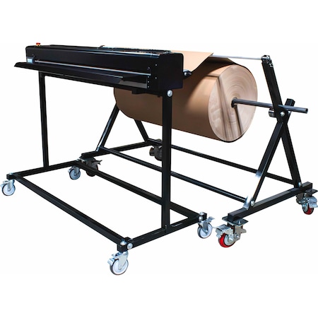 Encore Packaging HD Roll Stand w/ Automatic Sheet Cutter  24in EP-6495-24