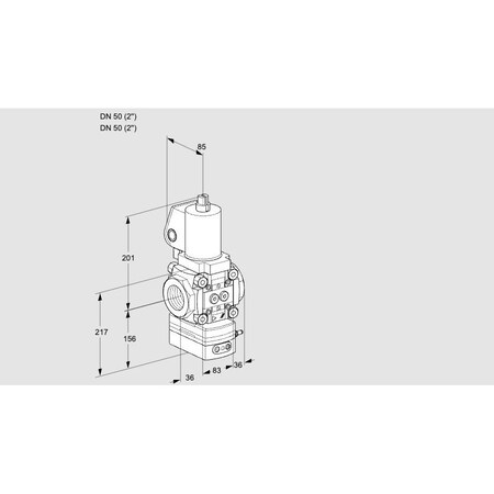 Honeywell Kromschroder VAH3T50N/NQSLAA KS88024355