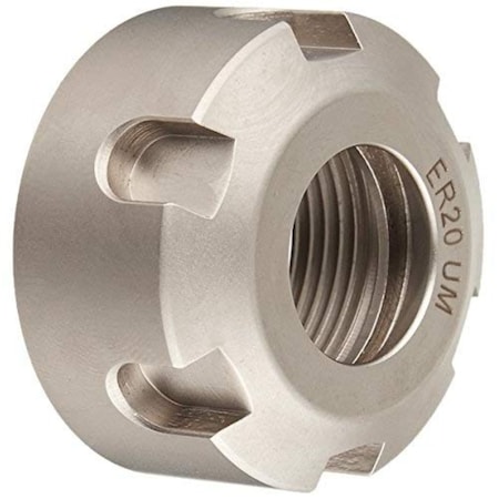 Pro-Series UM-Type ER20 Collet Chuck Nut 3900-0689