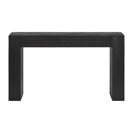 Alaterre Furniture Stockyard Solid Wood Console Table 56 in Modern Farmhouse Entryway Table AFTBL-017