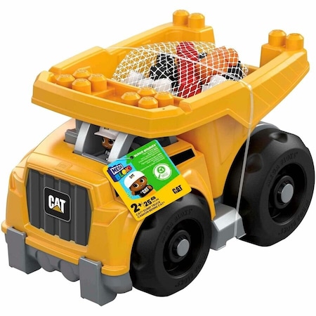 Mattel Cat Dump Truck Multicolored 25 pc DCJ86