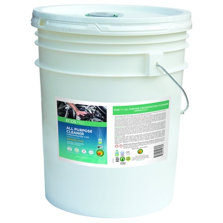 Ecos Pro Cleaner/Degreaser, 5 Gal Pail, Liquid PL9748/05