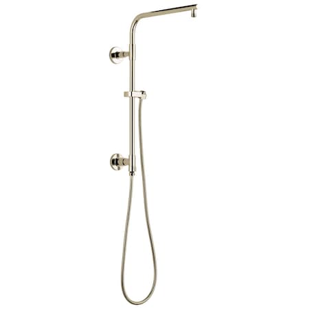 Delta Universal Showering Components Emerge 18 Round Shower Column 58810-PN-PR