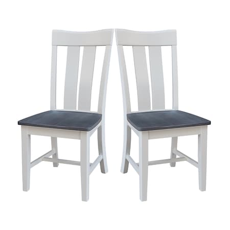 Whitewood Industries Chairs, Wood Back, 40 W 23.2 H C05-13P