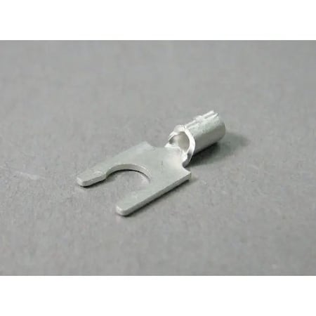 Nichifu Non-Insulated Locking Spade Terminal, 16-14 AWG, #6 Stud 2LY-3.5S