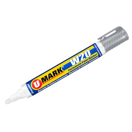 U-Mark Water Based Paint Marker Metal, 12 PK 10860
