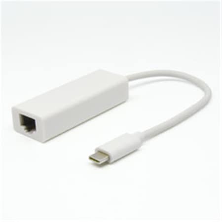 Cable Wholesale CableWholesale  USB-C 3.1 to Gigabit Ethernet Adapter, White 30U3-30010