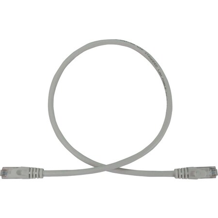 Eaton Tripp Lite Series Cat6a 10G Snagless Molded UTP Ethernet Cable RJ45 M/M, PoE, White, 2 ft. N261-002-WH