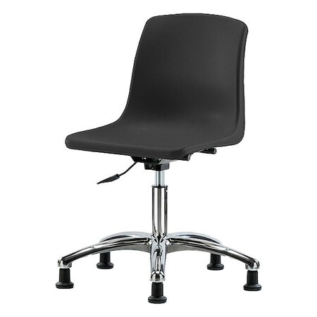 Blue Ridge Ergonomics Black Polypropylene Shell Chair SDHCH-CR-RG-BLK
