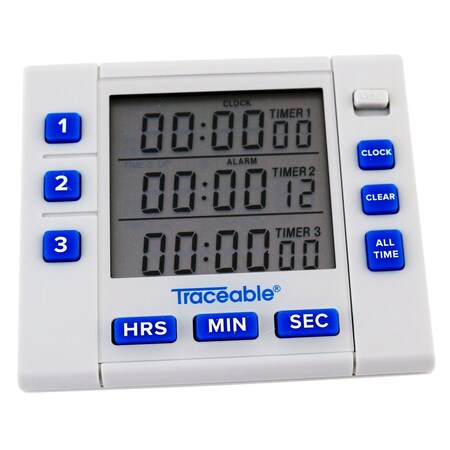 Cole Parmer Three Channel Traceable Alarm Timer 815000
