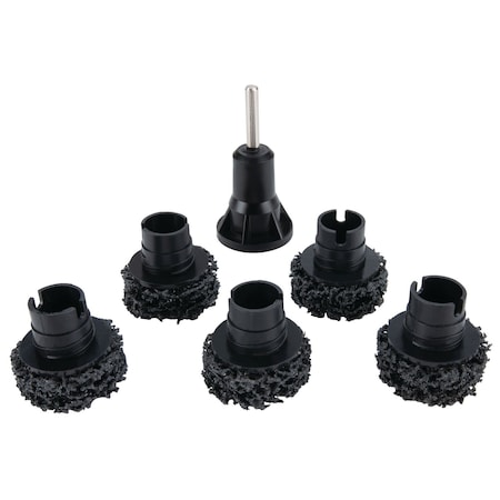 Performance Tool Wheel Hub Resurfacing Kit, Drill Tool, Rotor Rust Removal, Sanding Pads W80105