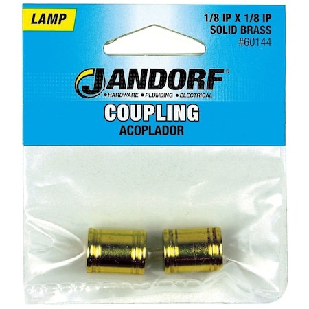 Orrco 18IP BRS Coupling, 2PK 60144